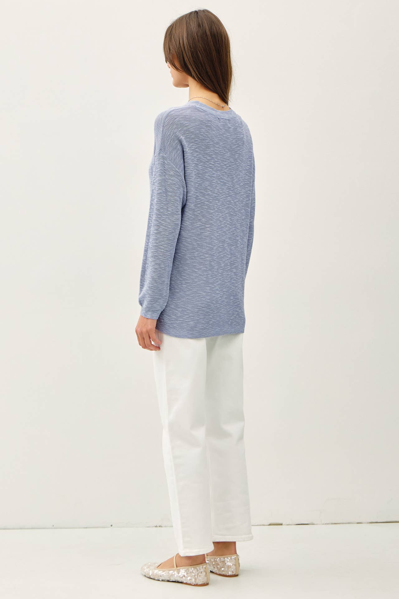 Be Cool - Wholesale Knit Sweater - Women's - LIGHTWEIGHT COTTON SLUB SWEATER 12