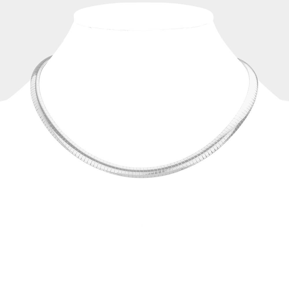 Sensibling Corp. - Wholesale Link & Chain Necklace - 16 Inch Omega Chain Necklace0