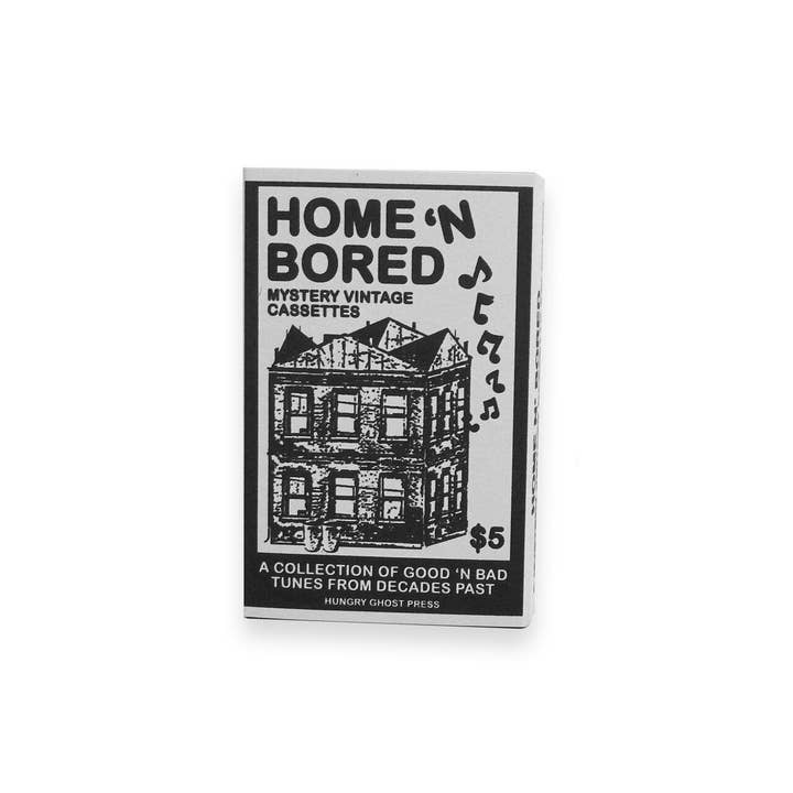 Hungry Ghost Press - Wholesale Music Accessory - Home N' Bored Mystery Vintage Cassettes3