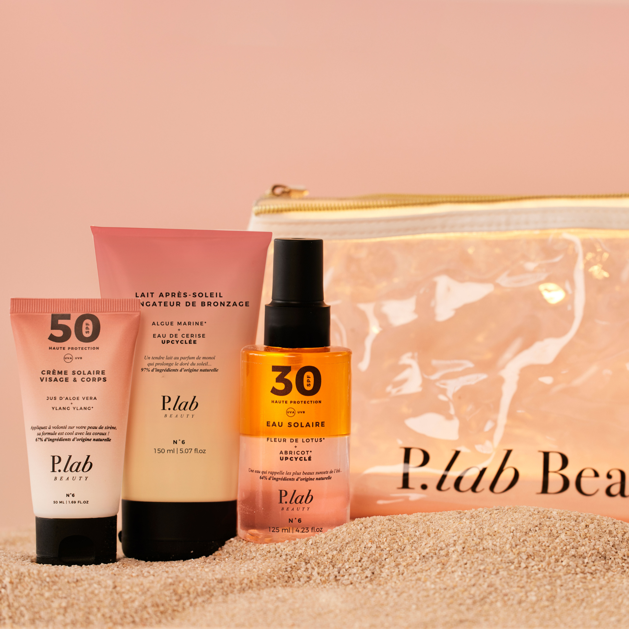 P.Lab Beauty – Protetor solar por atacado – Kit Essenciais de Verão1
