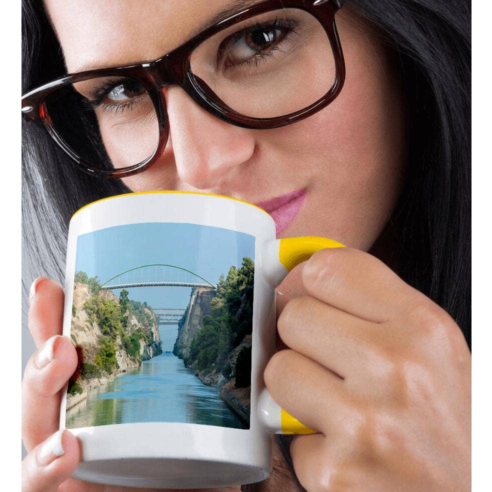 3dRose - Wholesale Coffee Mug - 3dRose, Bridge over Corinth Canal, Greece, Europe, Mug1