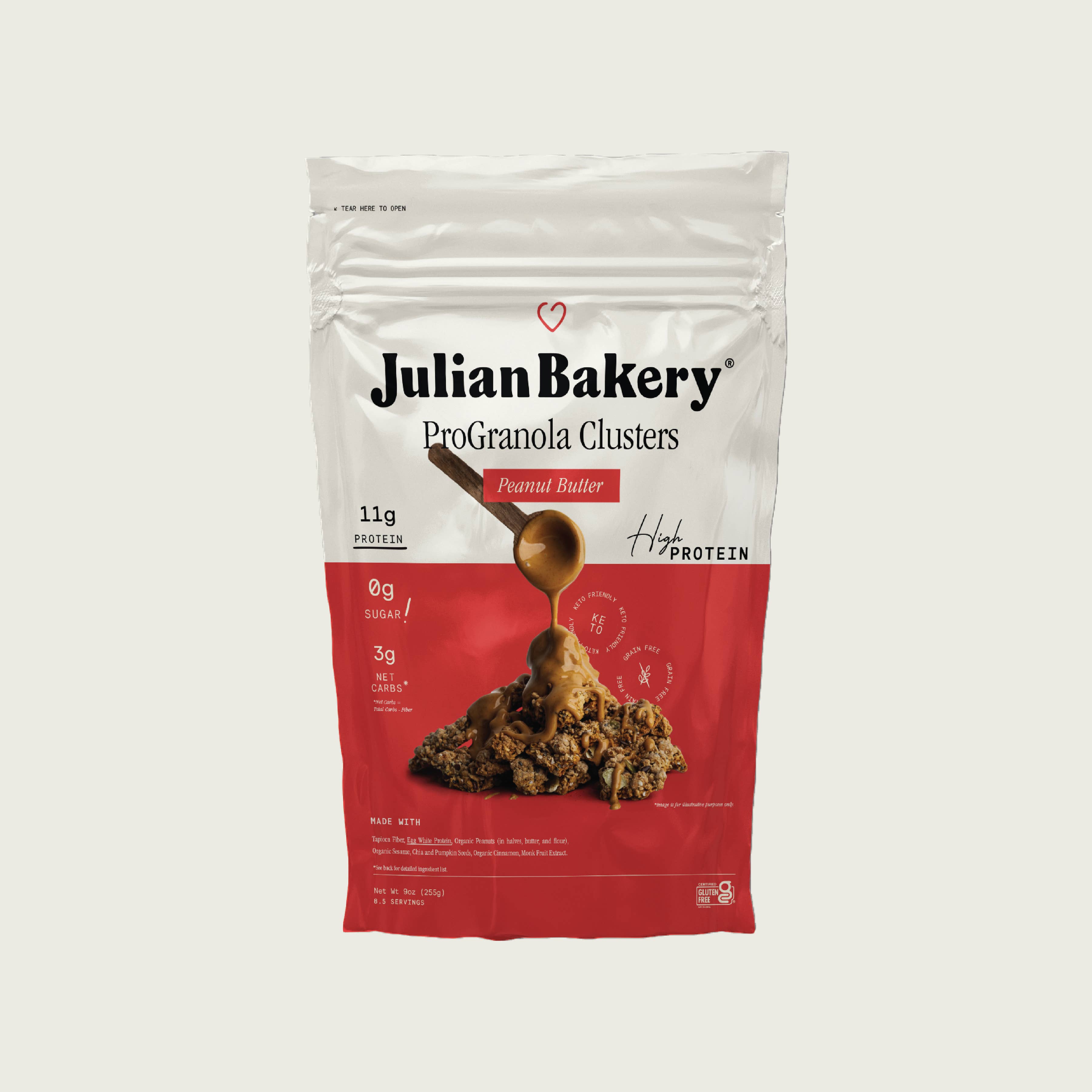 Julian Bakery - Wholesale Granola - ProGranola Peanut Butter Cluster