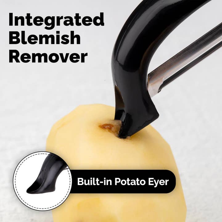 Zulay Kitchen - Wholesale Peeler - Stainless Steel Swivel Fruits & Vegetable Peeler5