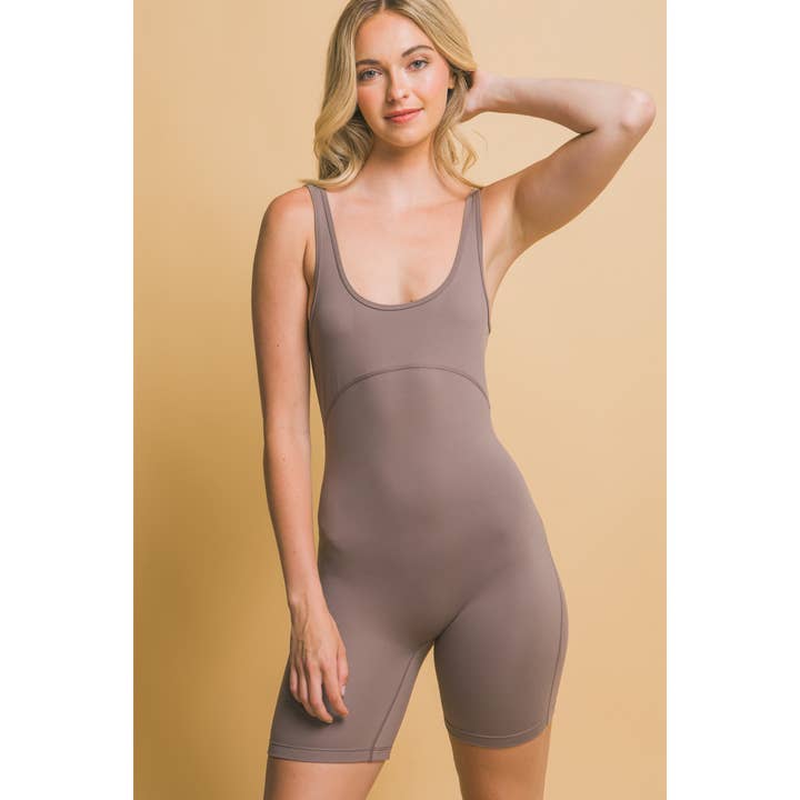 Sleeveless Scoop Neck Bodysuit for wholesale by Apolline