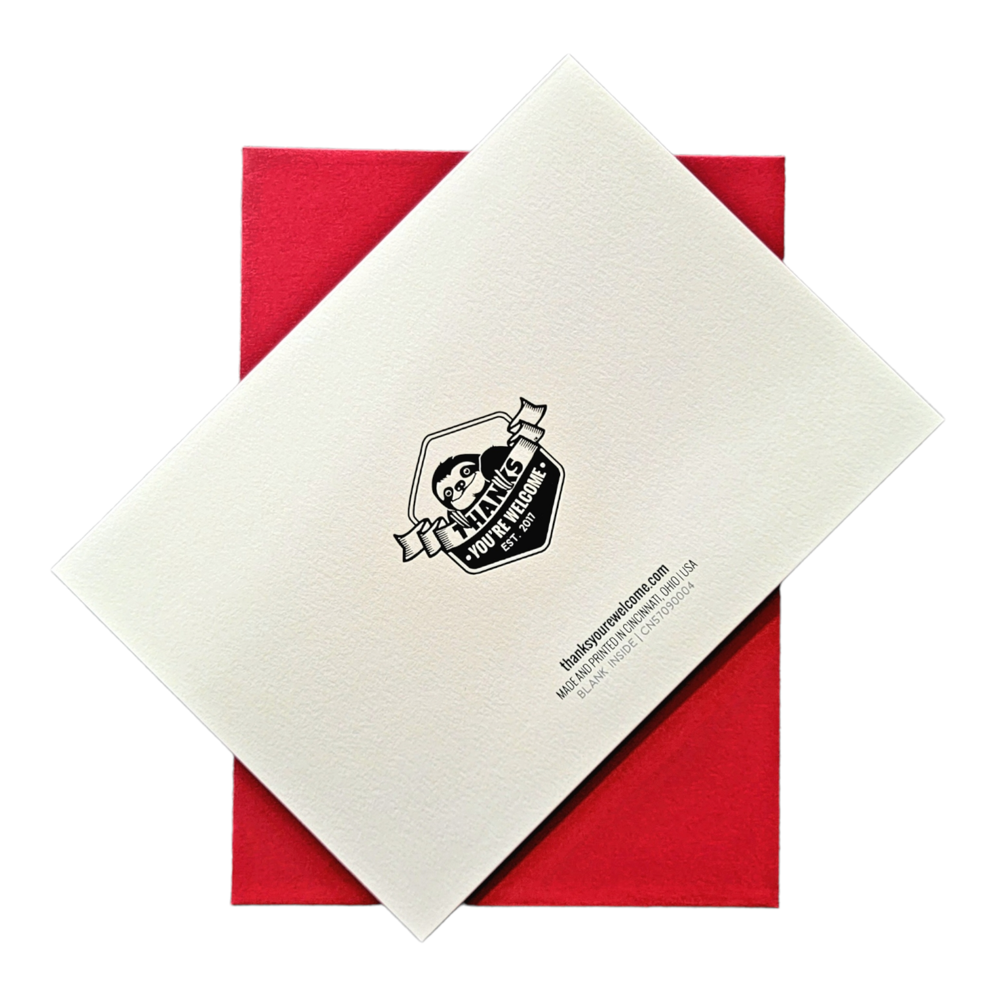 Thanks You're Welcome - Wholesale Christmas Card - Hope Your Holidays aren't Shit - Cousin Eddie - 5x7 Grt Card1