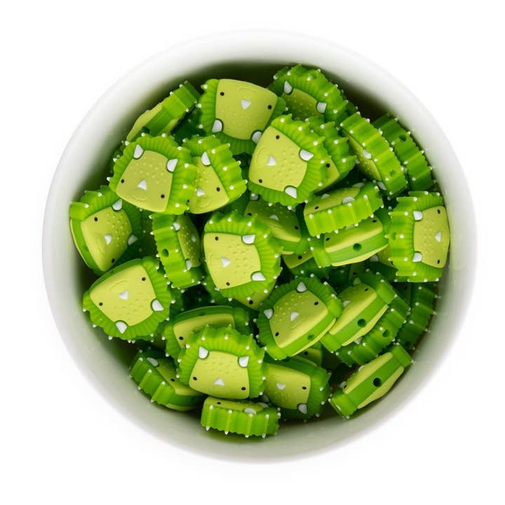 Cara & Co Silicone Craft Supply - Vente Perle - Perles focales en silicone pour dinosaures1