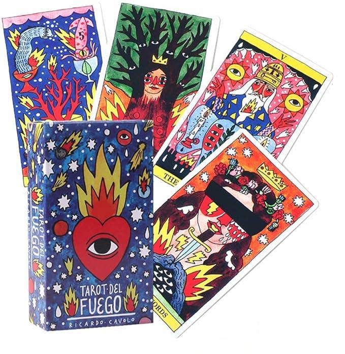 Cardshouse - Wholesale Tarot Cards - Tarot Del Fuego Deck Fournier1