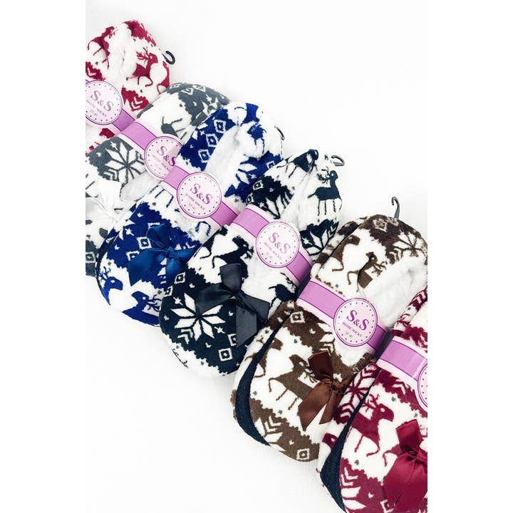 MIX COLOR Soft Non Slip Winter Slipper for wholesale on Faire