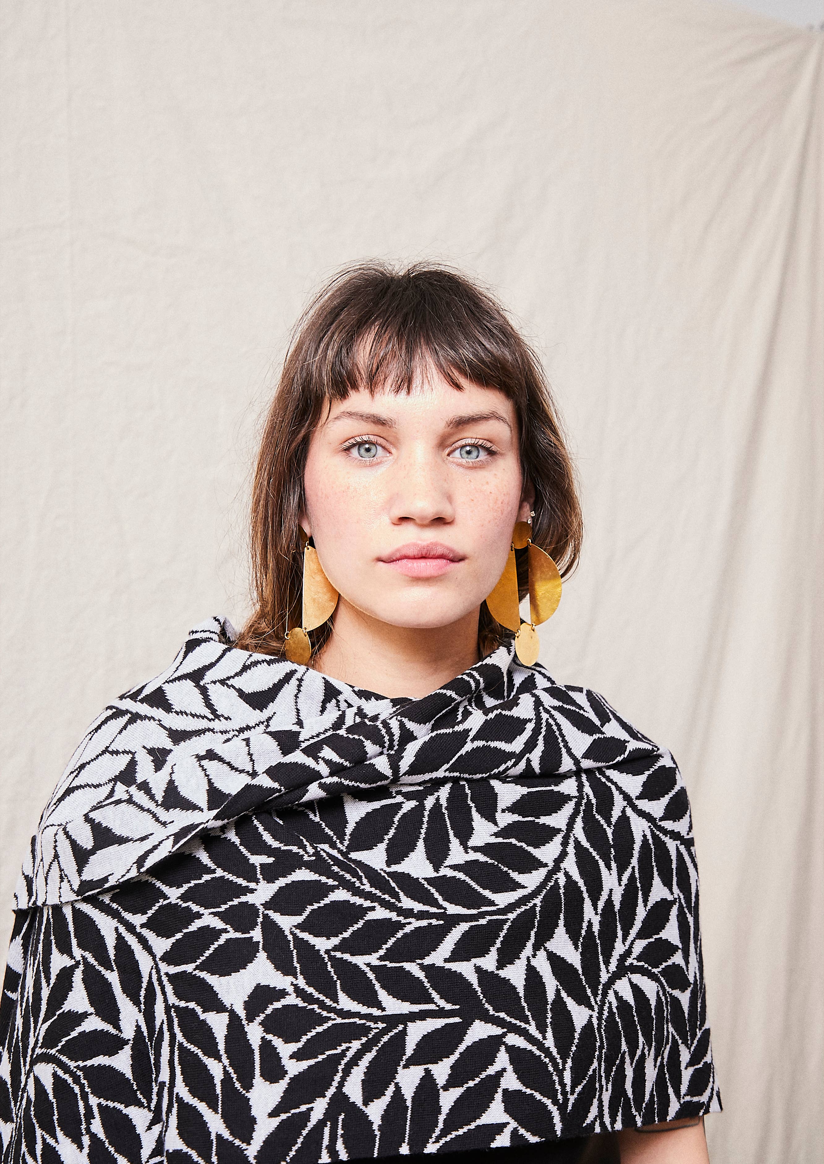 Liamolly – Großhandel Schultertuch – Damen – Olivenzweig Wrap9