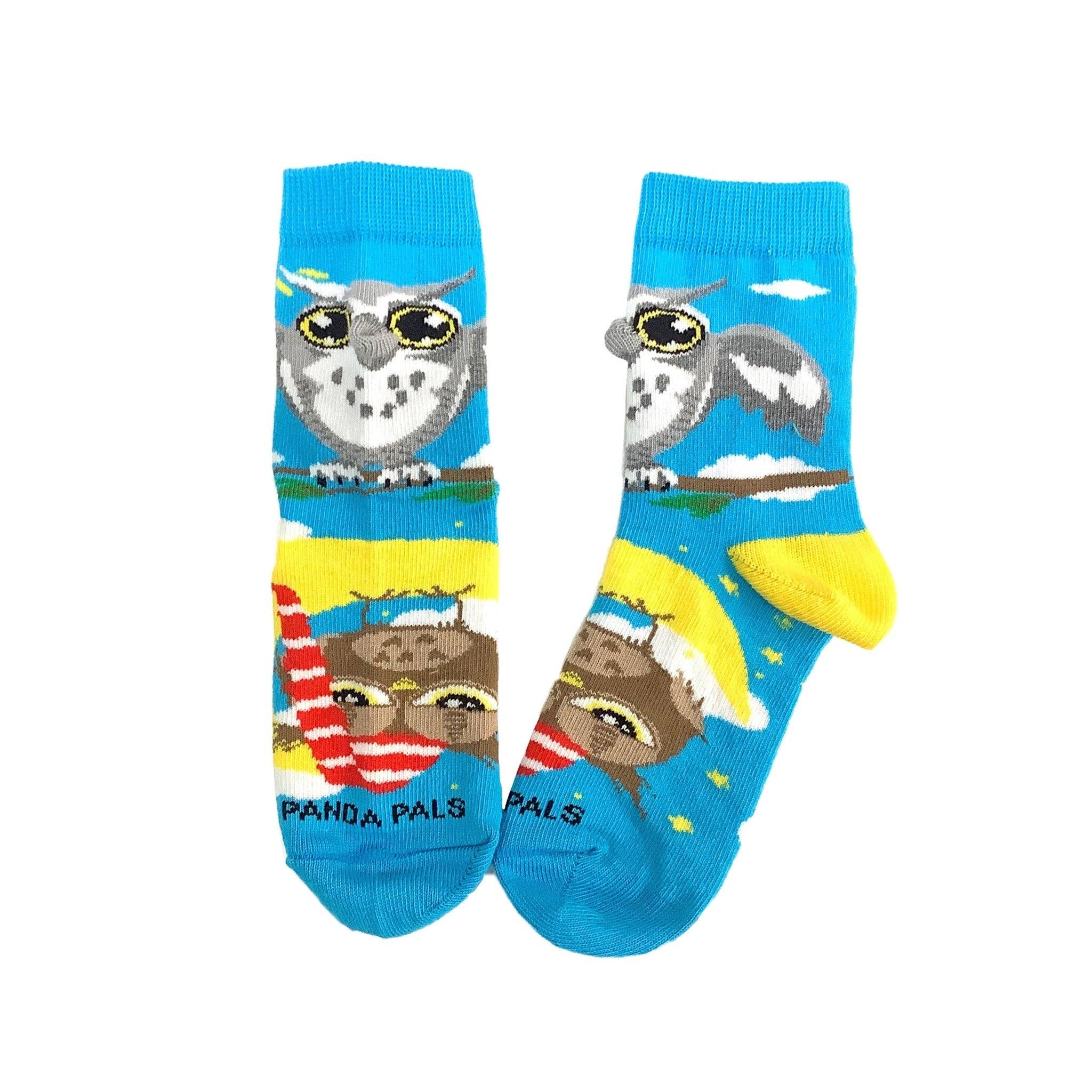 Sock Panda – Großhandel Socken - Kinder – Socken mit Tag- und Nachteulen (3-7 Jahre) von The Sock Panda4