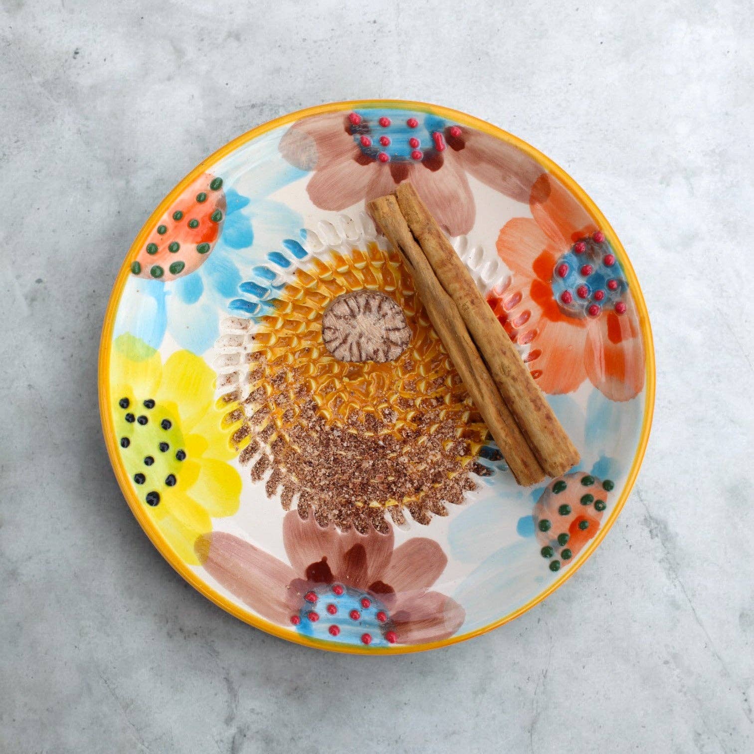 Spain Ceramics - Wholesale Grater - Margarita Ceramic Fine Grater2