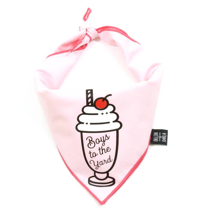 Milkshake Bandana for wholesale by Dillon & Darla