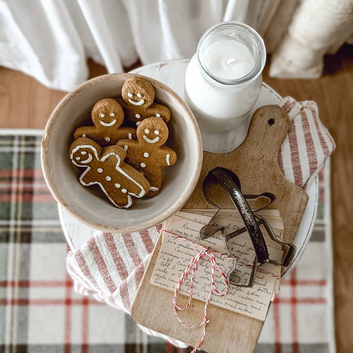 Milk Reclamation Barn - Wholesale Jar/filled candle - Milk Bottle Candle Once Upon a Time Gingerbread5