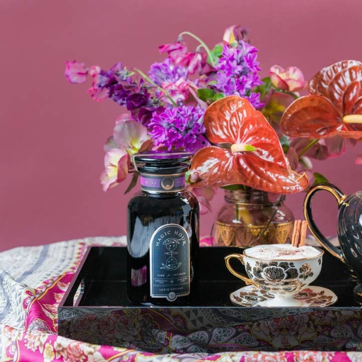 Magic Hour - Vente Thé en vrac - Lucid Dreams : tisane aux herbes Tulsi-Curcuma pour dormir et se calmer