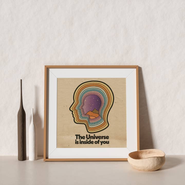 SheeleyCo - Wholesale Art Print - The Universe Is Inside Of You Print
