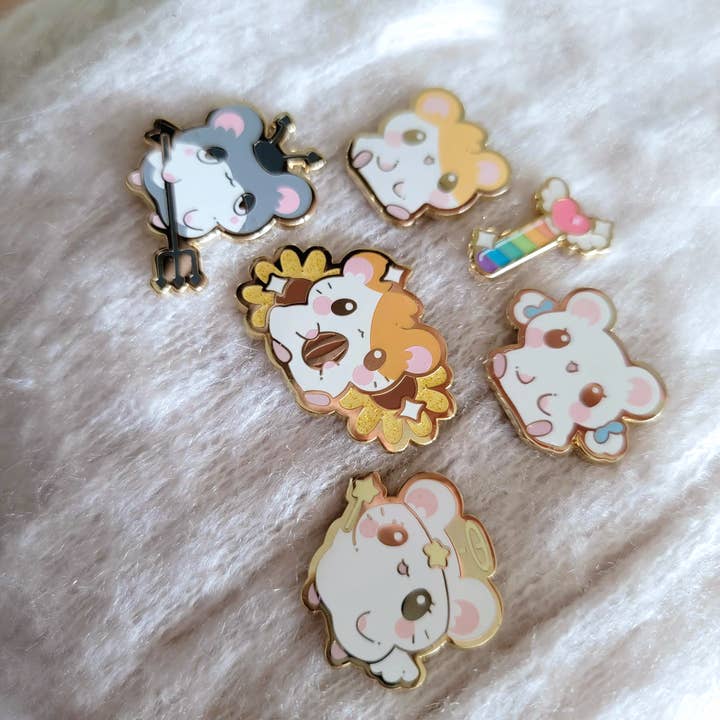 Xhilyn - Wholesale Lapel Pin/Button - Ham-Ham Heartbreak Pins12