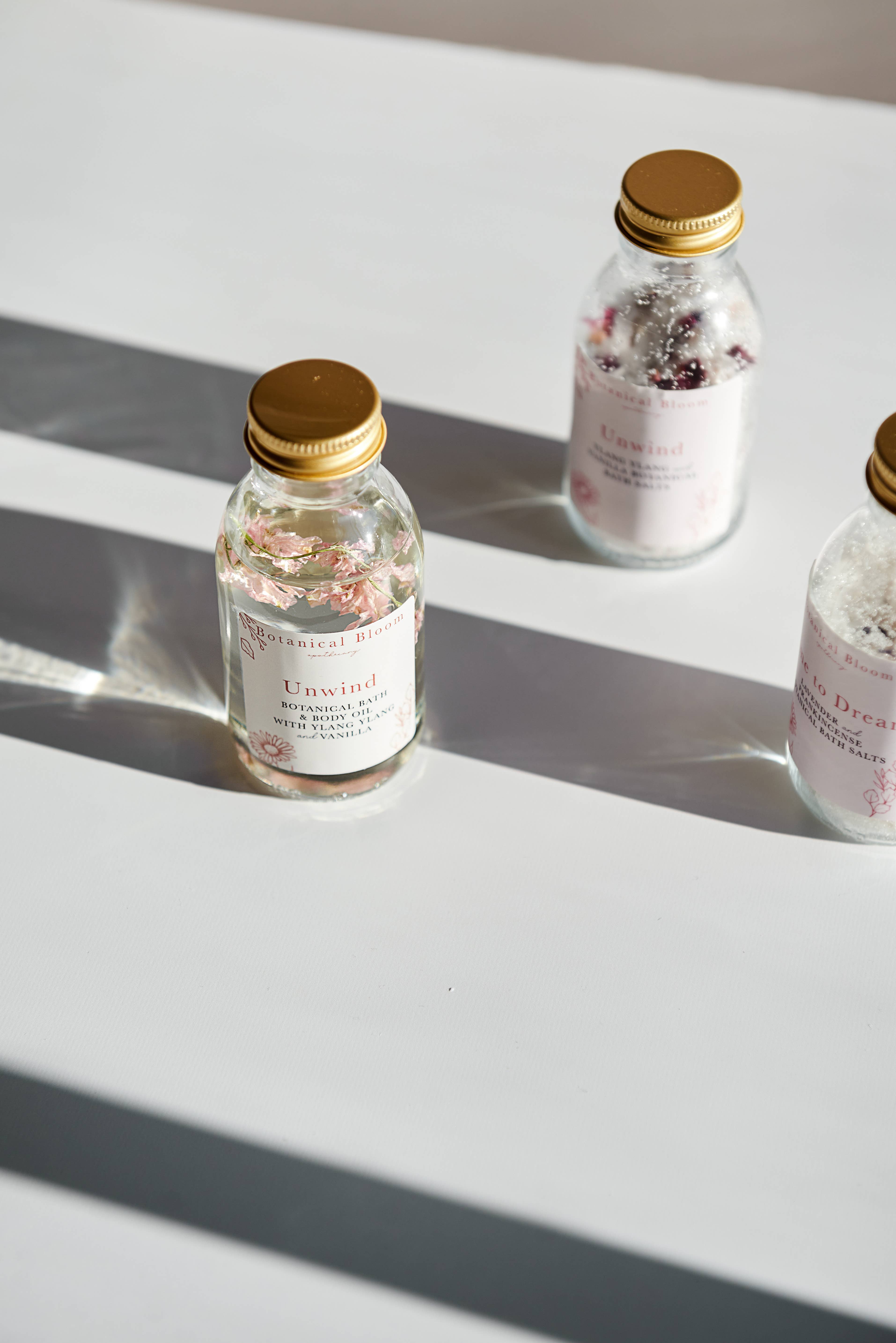 Botanical Bloom Apothecary – wholesale Bath/body oil – Wildflowers luxury bath and body Oil3