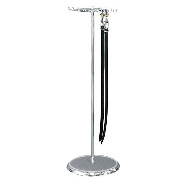 Specialty Store Services - Wholesale Retailer Display - Apparel - Chrome Belt and Tie Spinner Display Rack0