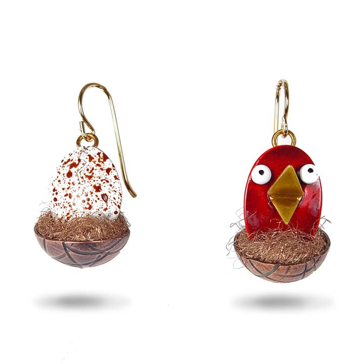 Boucles d'oreilles Hatchling pour la vente par Chickenscratch