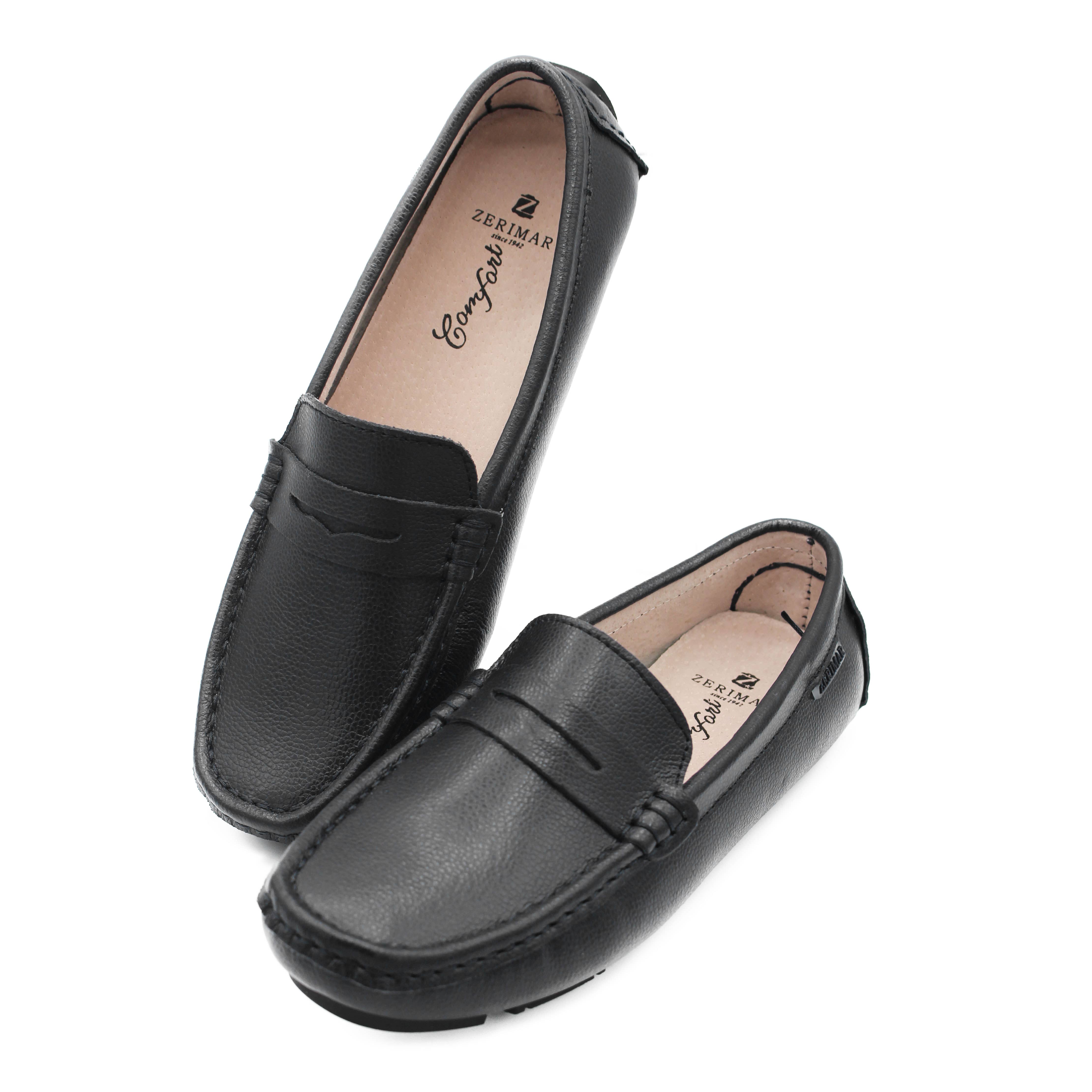 Zerimar 1942 - Wholesale Loafers - Women's - Women's Leather Moccasin Loafer Flat Shoes-Zerimar12