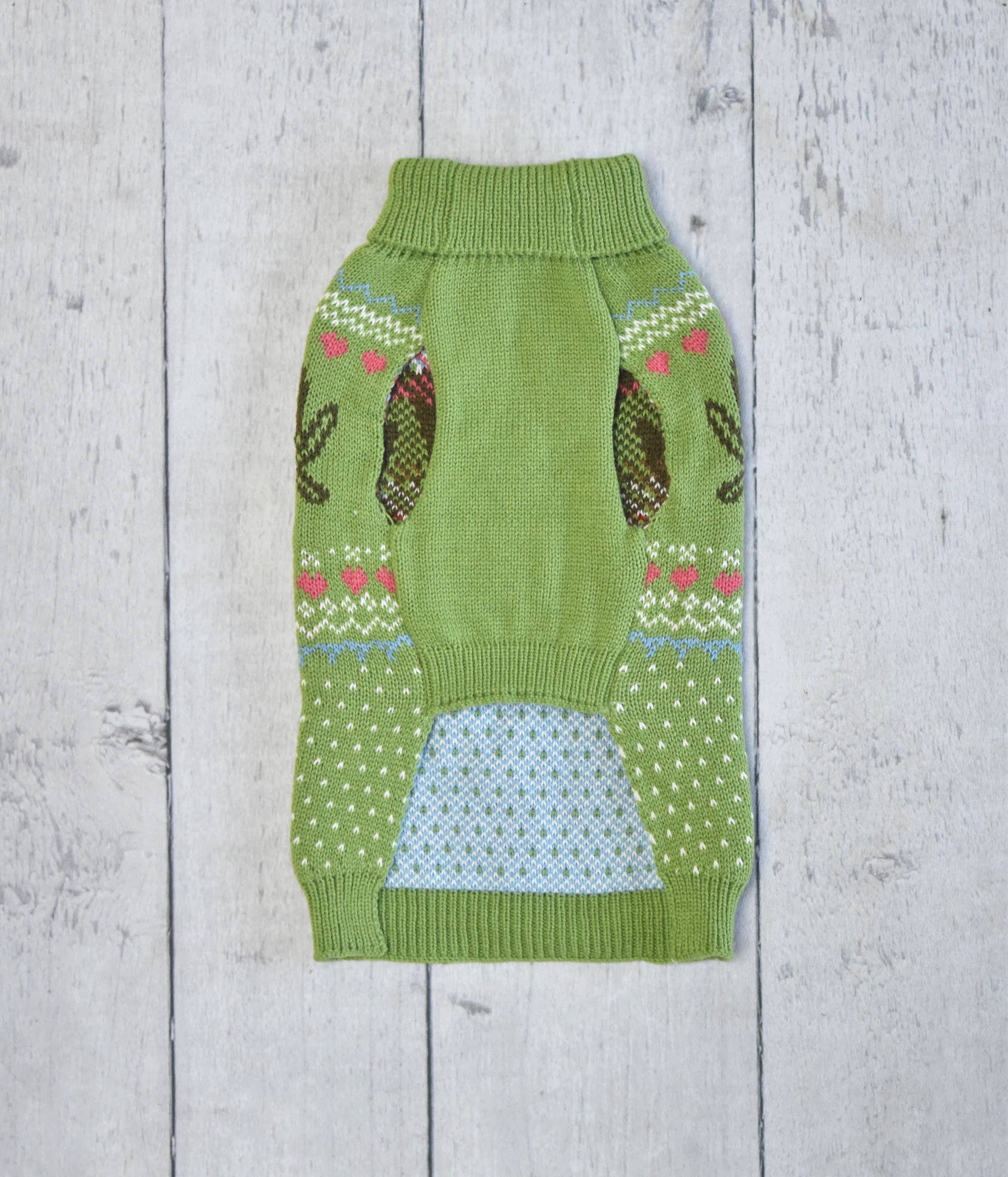 Finnegan’s Standard Goods - Wholesale Pet Sweater - Dog - Fernfield Squirrel Sweater 1