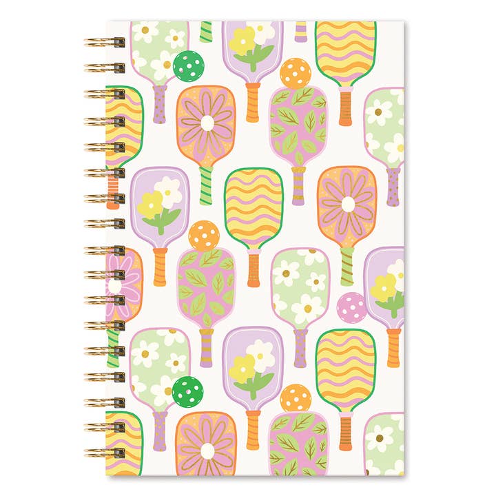 Studio Oh! - Wholesale Notebook - Pickleball Rally Medium Spiral Notebook1