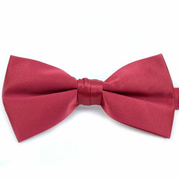 Selini New York - Wholesale Bow Tie - Men's - Men's 2.5" Poly Satin Banded Bow Ties17