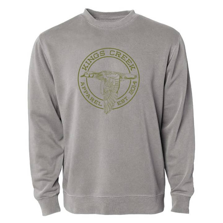 Vuele con cuello redondo para venta al por mayor de Kings Creek Apparel