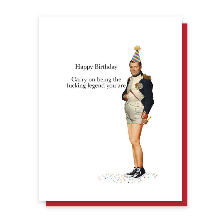 Cardideology - Wholesale Birthday Card - Fucking Legend