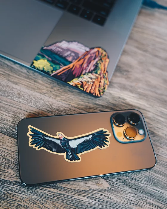 Hydrascape Stickers - Wholesale Sticker - Zion National Park Infinity Sticker3