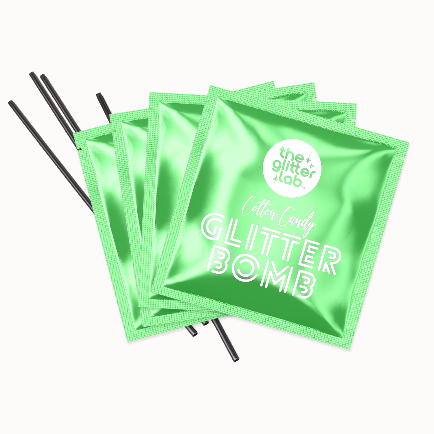 The Glitter Lab - Wholesale Elixir - Green Drink Glitter Bombs for Cocktails, Mocktails & Bubbly1