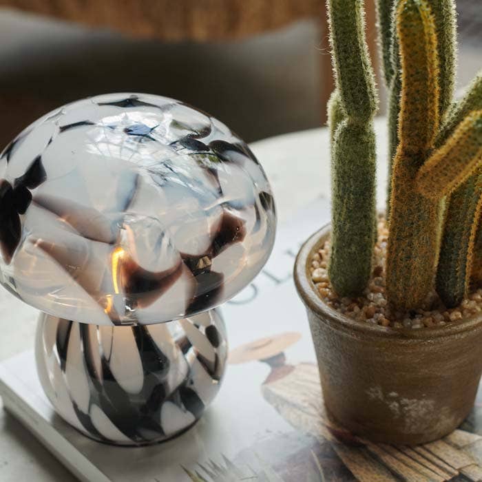 Abigail Ahern - Wholesale Accent/Desk Lamp - MUSHROOM CORDLESS LED LAMP - NOIR1