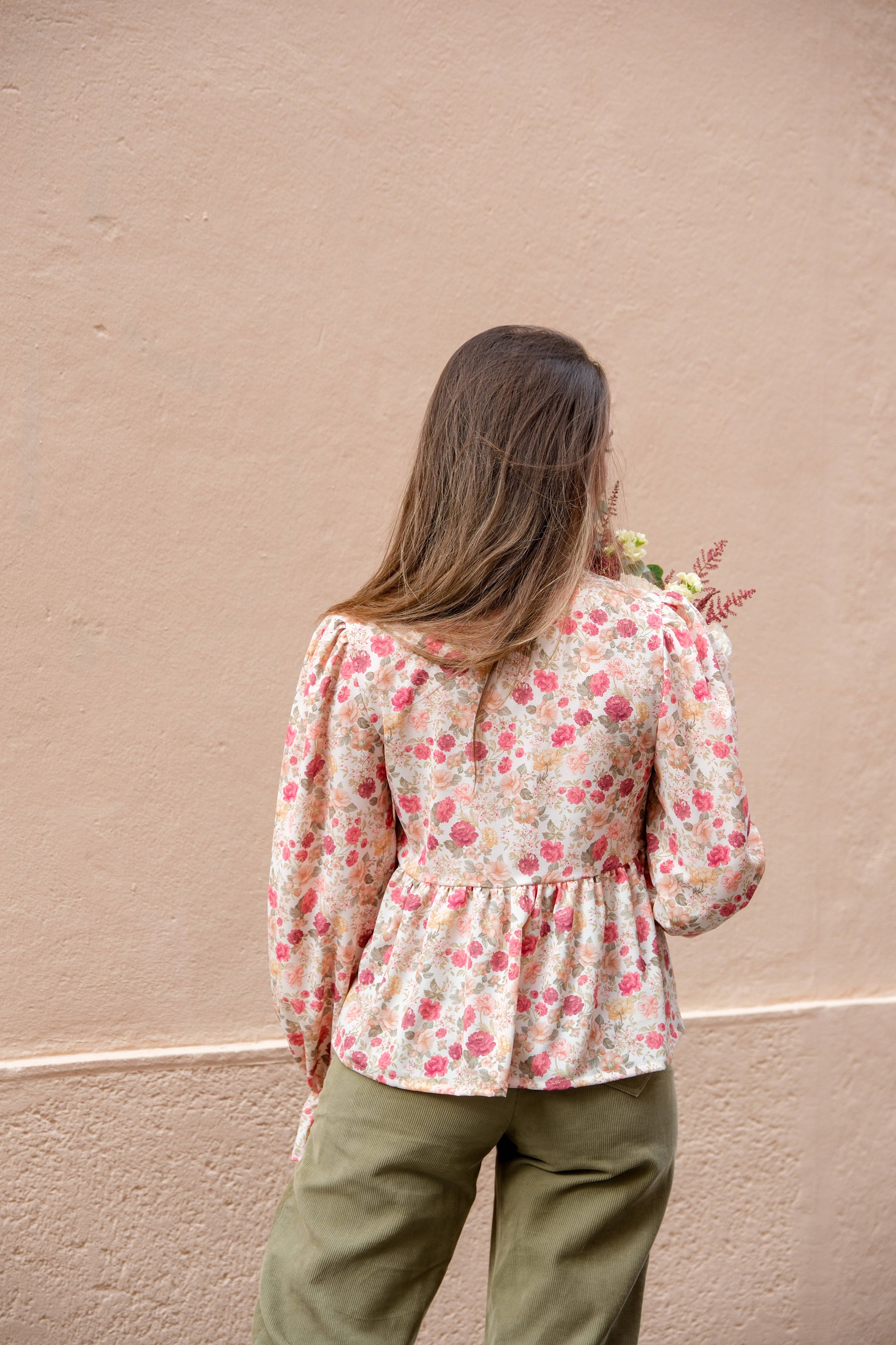 Cha' coud - Wholesale Blouse - Women's - Sewing pattern - Alessia blouse2