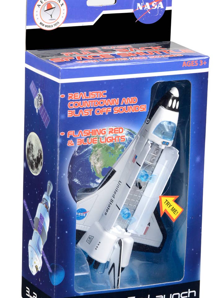 Navette spatiale rétractable avec son et lumières pour la vente par Aeromax Toys
