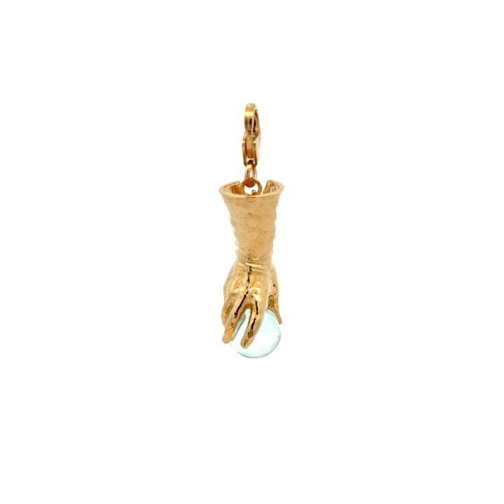 Labyrinth Goblin King’s Crystal Ball Charm (Gold Vermeil) for wholesale by LICENSED TO CHARM