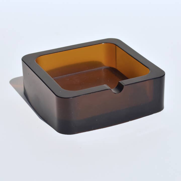 Classic brown ashtray for wholesale by StephanieVCreations