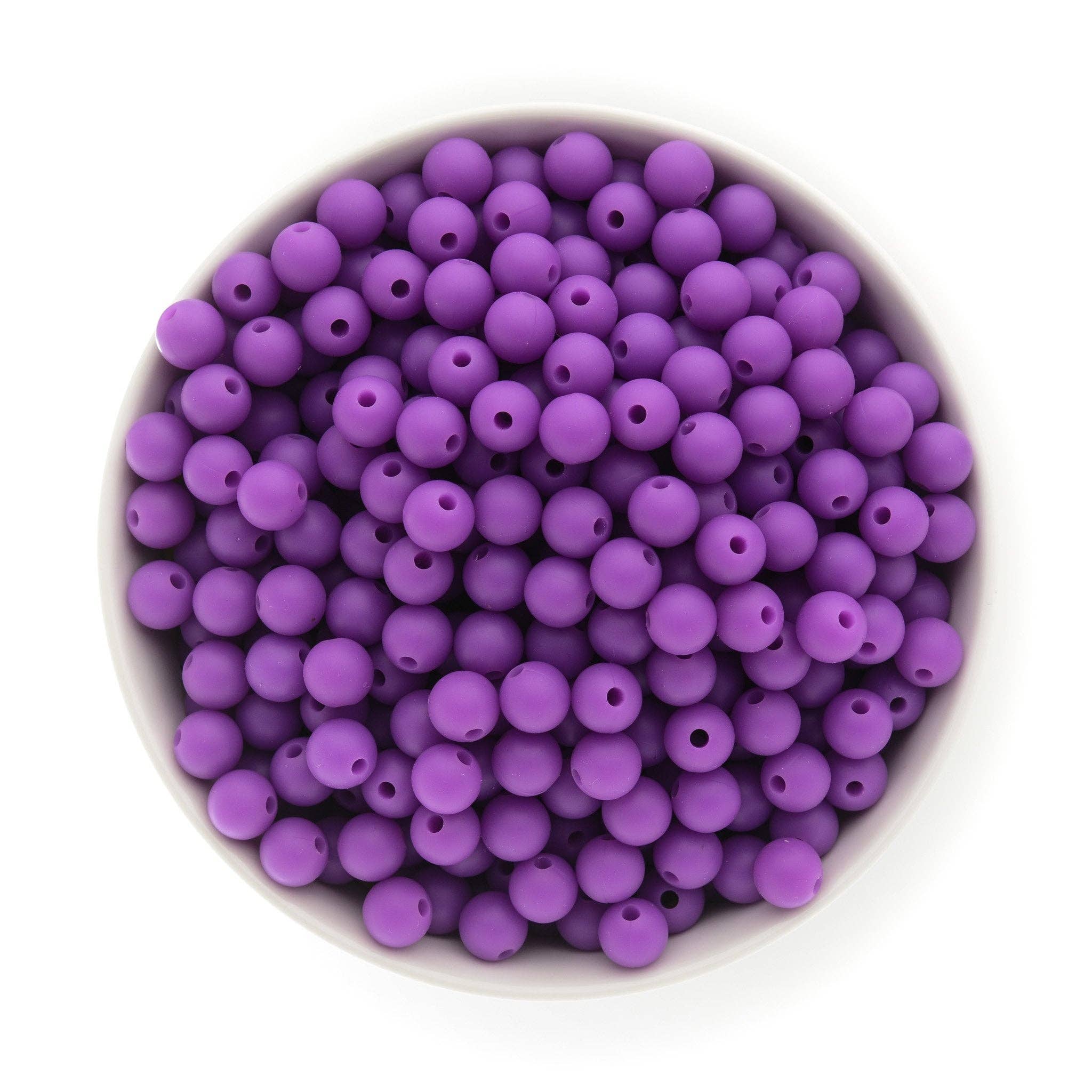 Cara & Co Silicone Craft Supply – Missangas por atacado – Contas redondas de silicone de 9 mm52