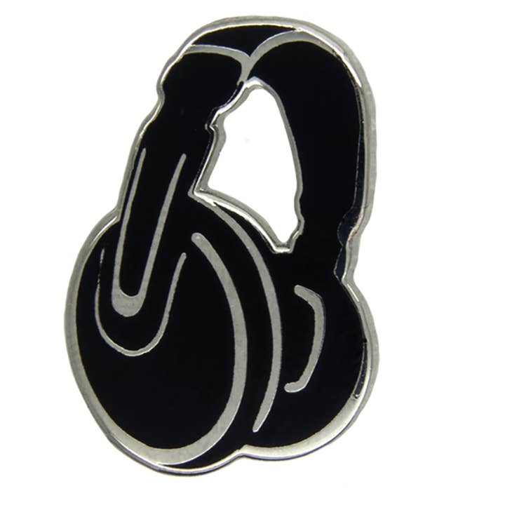 headphone pin black for wholesale by Godert Amsterdam