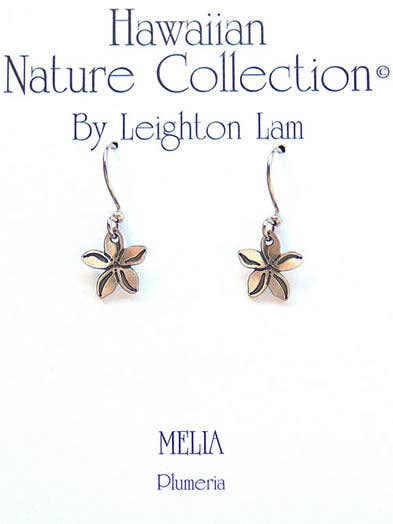 Leighton Lam Designs - Wholesale Stud/Post Earrings - Tiny Plumeria1