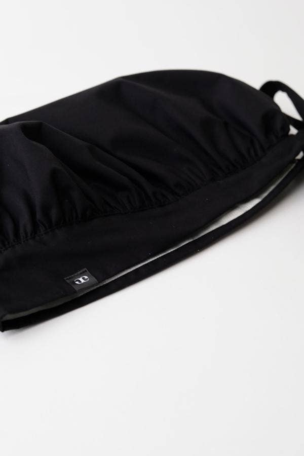 Women's Satin-Lined Scrub Cap - Black for wholesale on Faire3