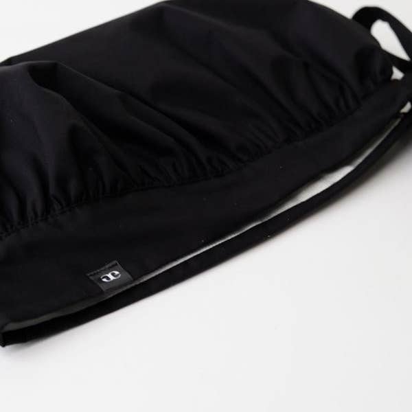 Women's Satin-Lined Scrub Cap - Black for wholesale on Faire3