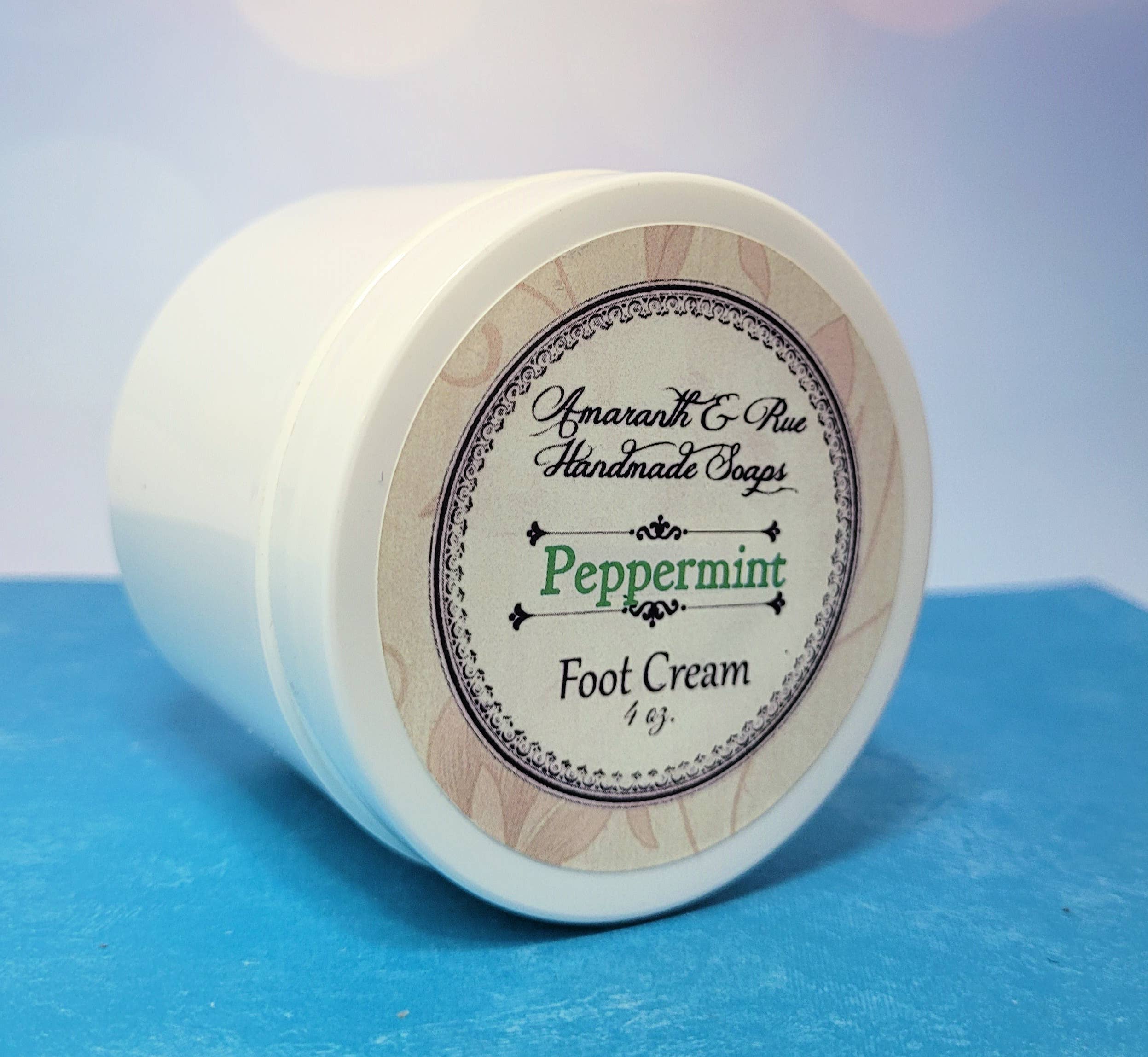 Amaranth & Rue - Wholesale Foot Cream - Peppermint Foot Cream1