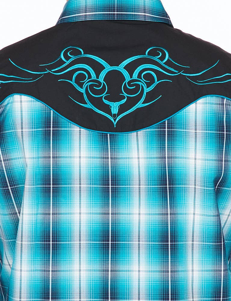 Rodeo Clothing - Wholesale Overhemd met knopen - Heren - RODEO cowboyoutfits voor heren met westernborduurwerk3