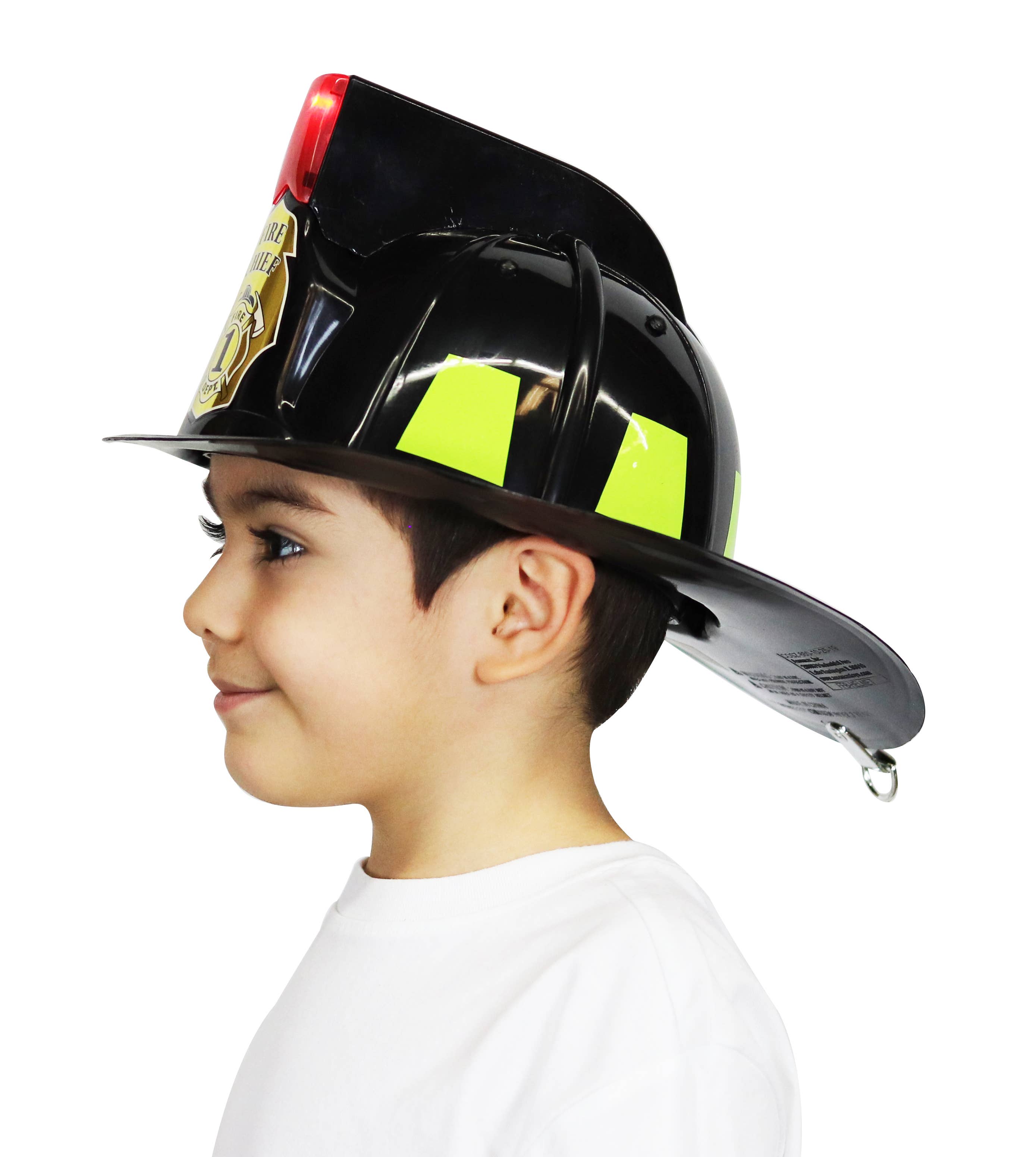 Aeromax Toys - Vente Jouet classique – enfant - Junior. Casque Fire Chief avec sirène et lumières12