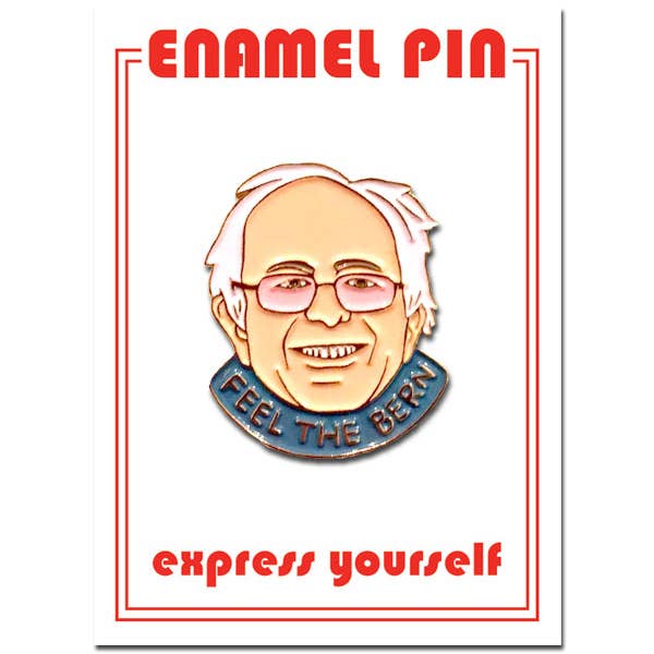 Bernie Sanders Pin for wholesale by THE FOUND