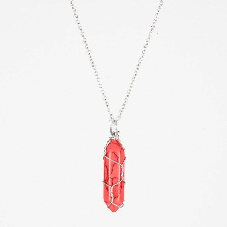 Perimade & Co. LLC – Großhandel Kette mit Anhänger/Charm – Heilkette aus natürlichem Kristall aus rohem Stein aus massivem Kupfer7