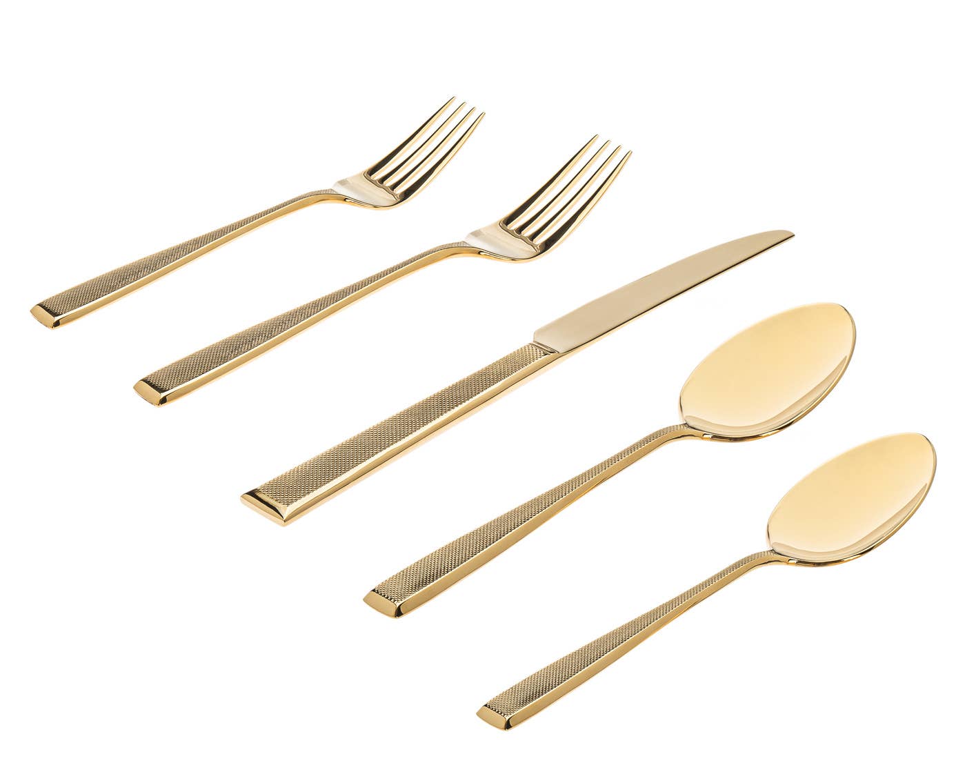 Godinger - Wholesale Flatware Set - 18/10 20pc Flatware - Service for Four - Multi colors avail4