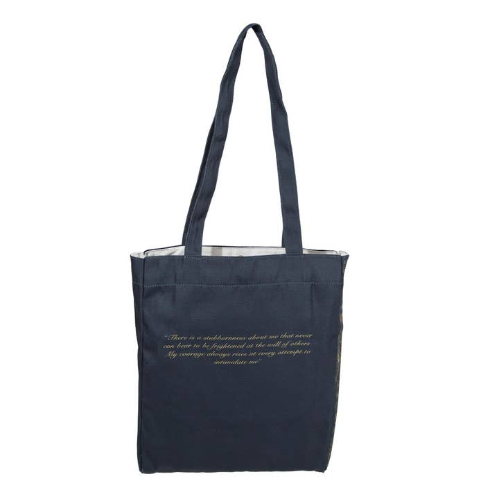Well Read Company - Wholesale Tote Bag - Women's - Pride and Prejudice Green Jane Austen Tote Bag