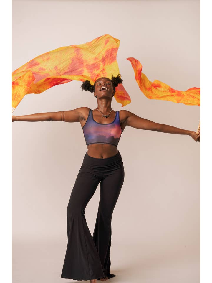 Teeki Boutique + WithLove USA Made ~ Wholesale - Wholesale Pants - Women's - Solid Black Bell Bottoms1