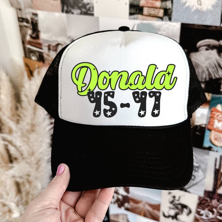 Gorra de camionero Donald 45 47 para venta al por mayor de rustikcreation